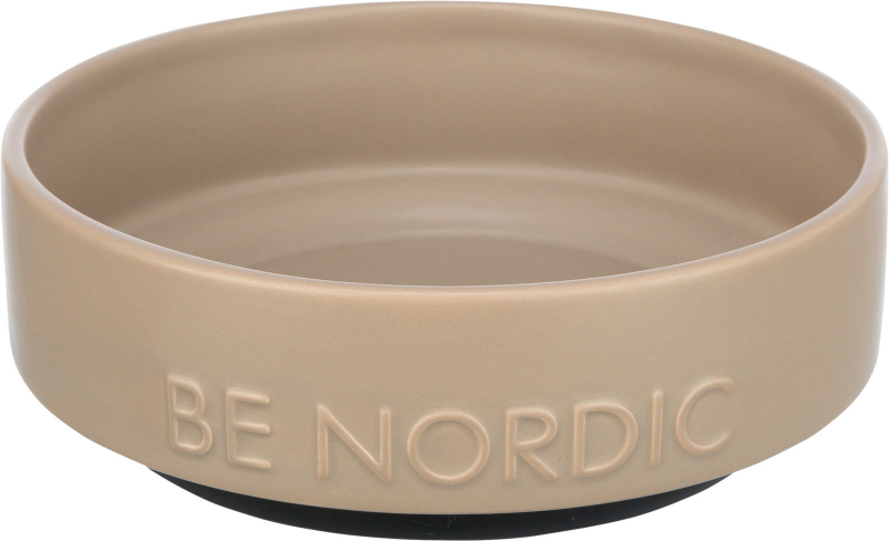 BE NORDic ciotola in ceramica/gomma - Tortora