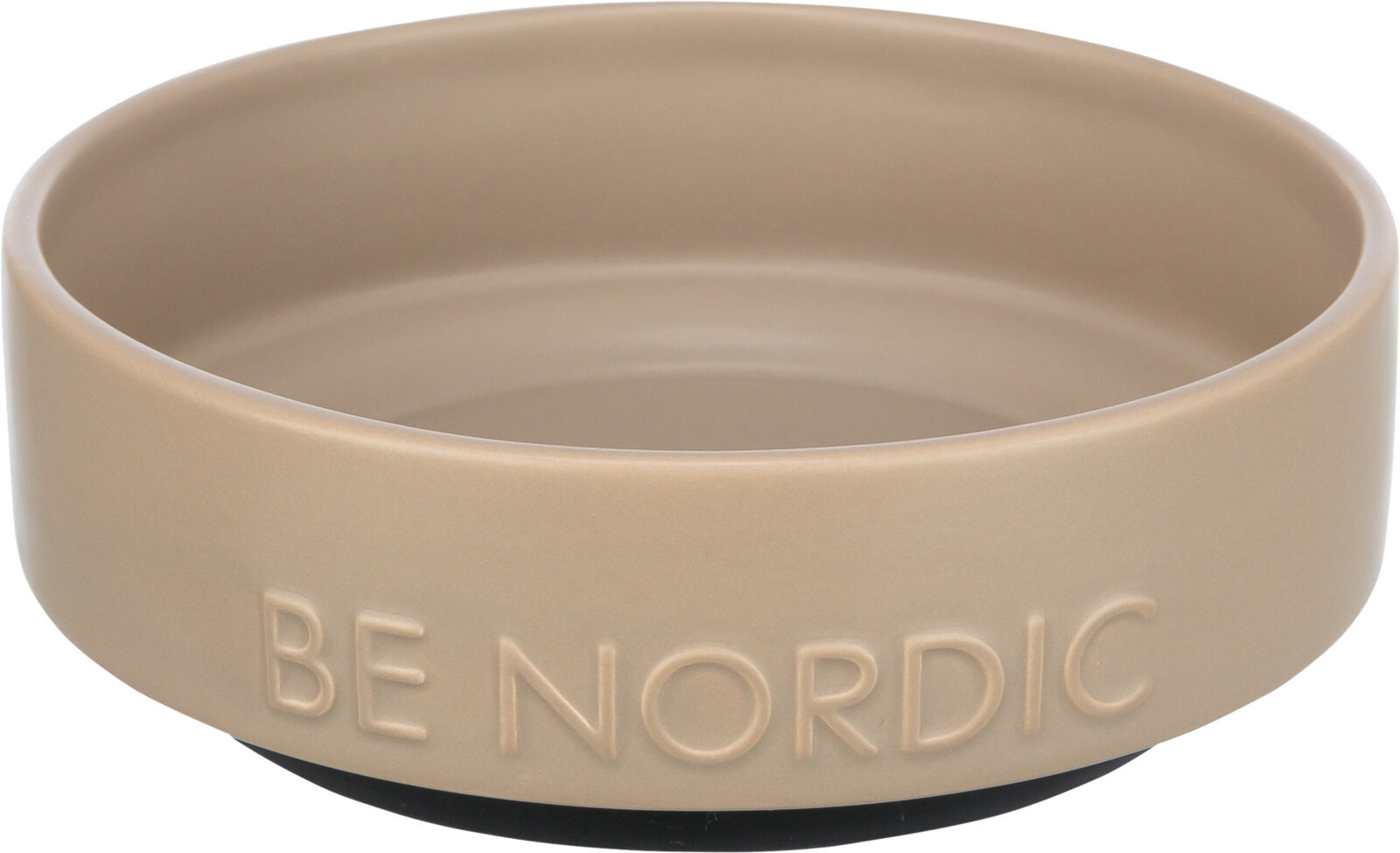 BE NORDic ciotola in ceramica/gomma - Tortora