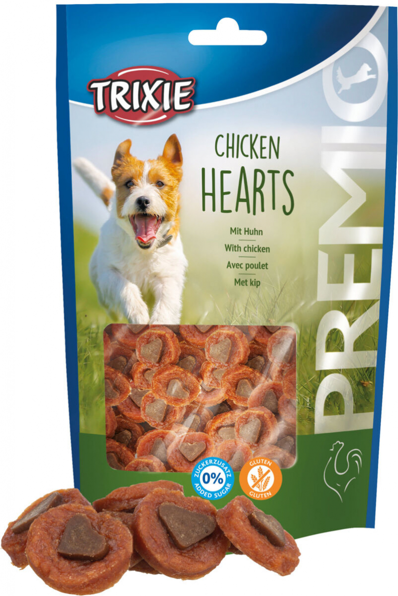 PREMIO Chicken Hearts mit Huhn
