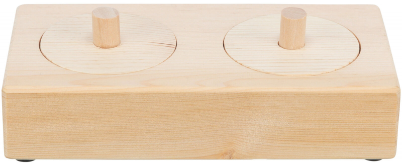 Snack Box en bois Trixie - 14 × 3 × 7 cm