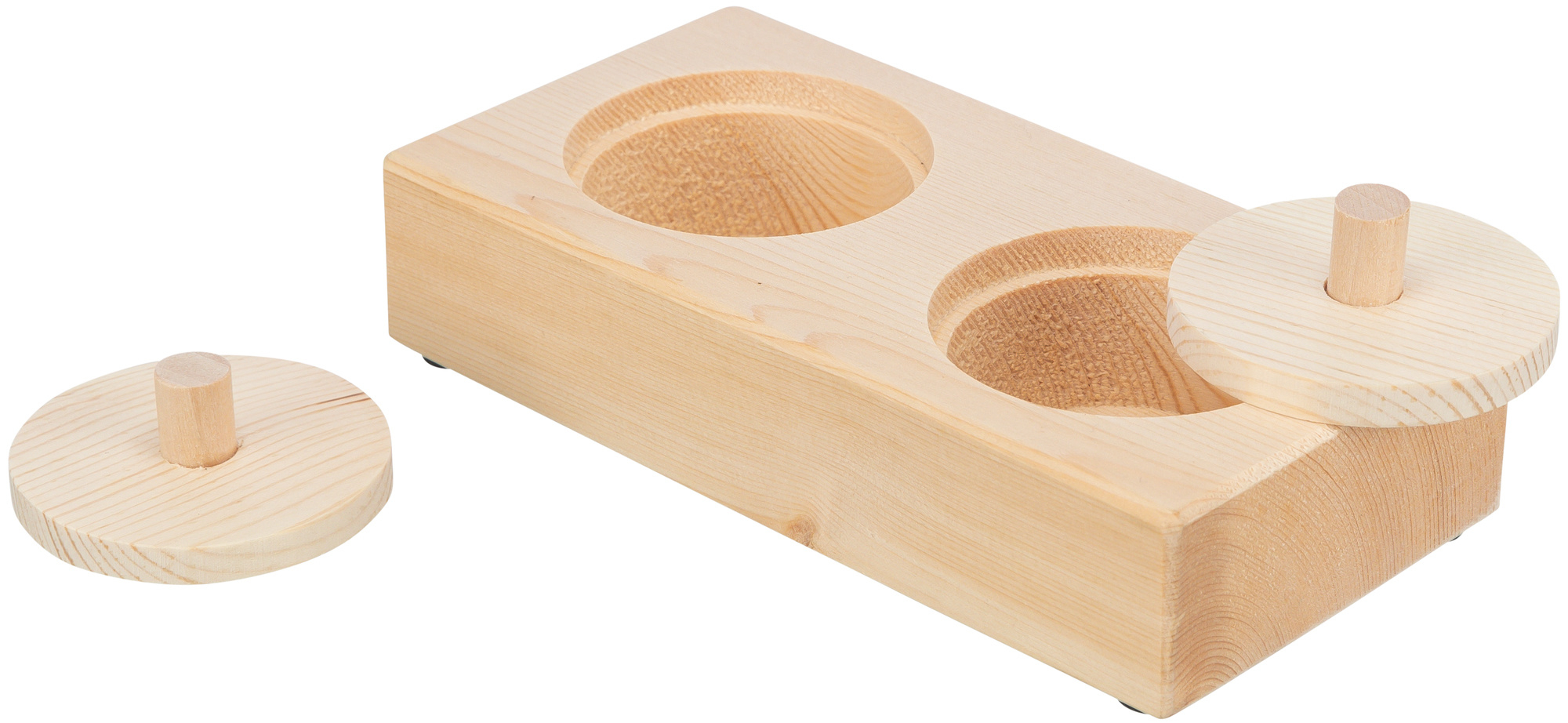 Trixie Holz-Snackbox – 14 × 3 × 7 cm