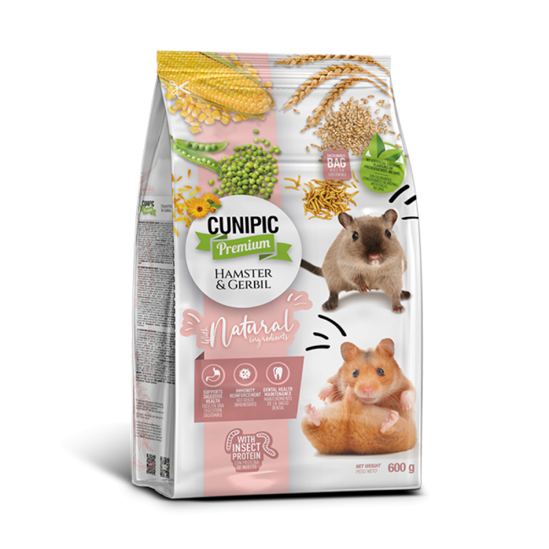 Cunipic Premium Futter für Hamster und Rennmäuse