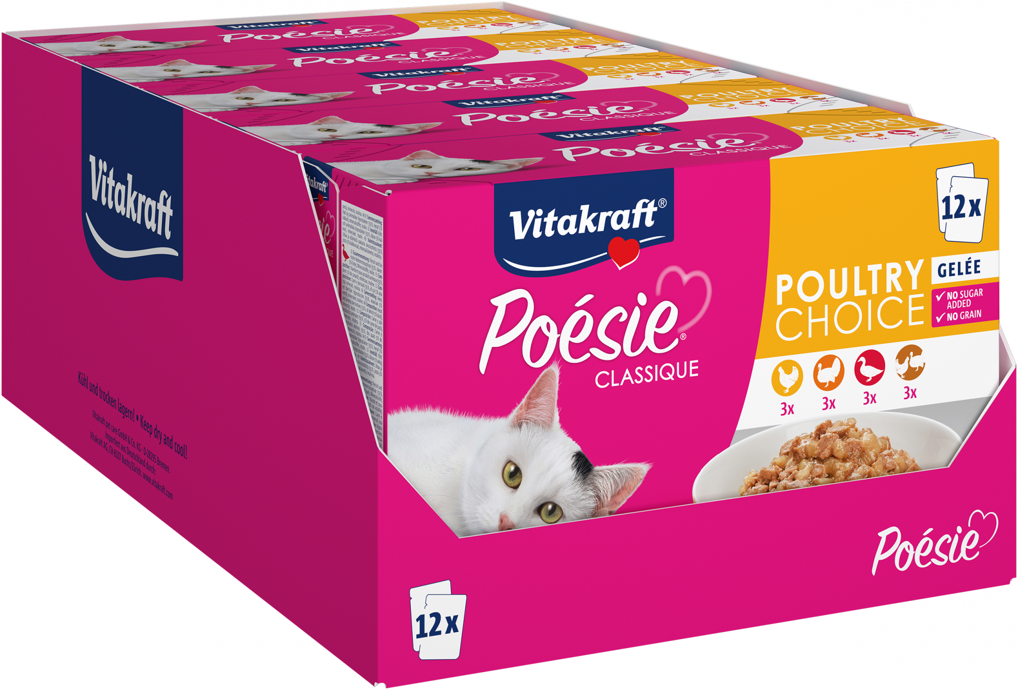 Vitakraft Poésie Nourriture en gelée pour chat 