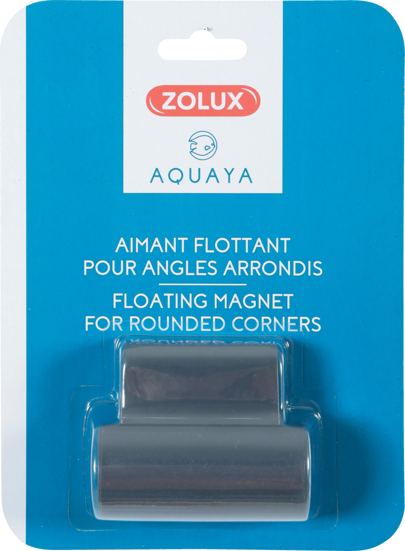 Aimant nettoyeur vitre flottant Aquaya pour angles arrondis