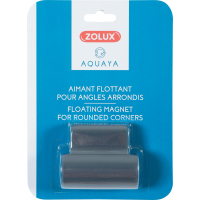Schwimmender Glasreiniger-Magnet von Aquaya für abgerundete Ecken