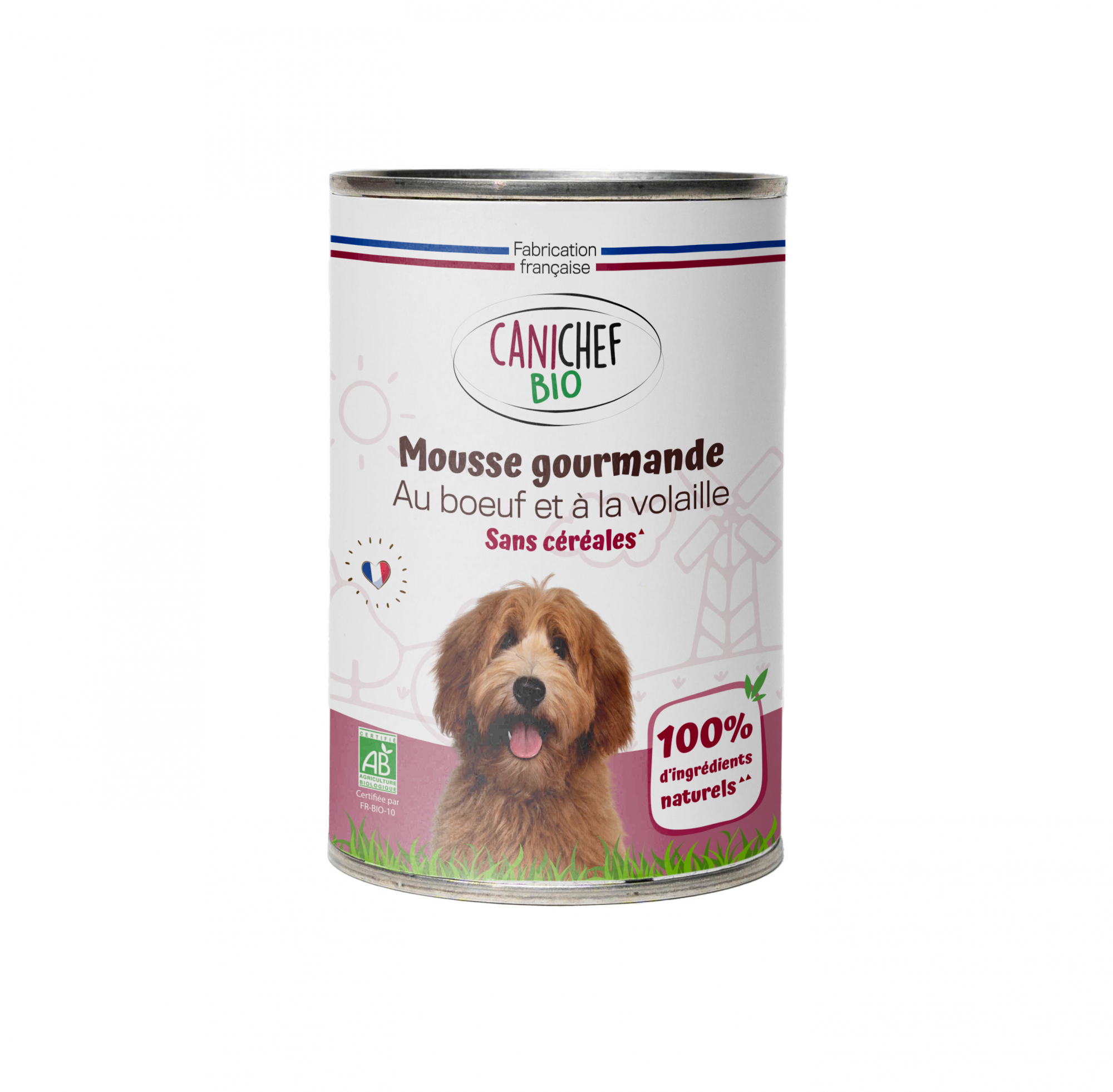 CANICHEF BIO Geflügelmousse ohne Getreide für Hunde