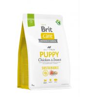 Brit Care Sustainable Puppy au poulet et insectes pour chiot