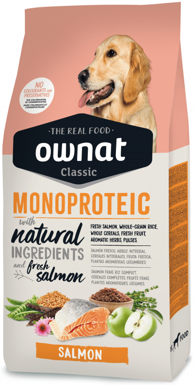 OWNAT Classic Monoproteic Salmon pour chien adulte au saumon