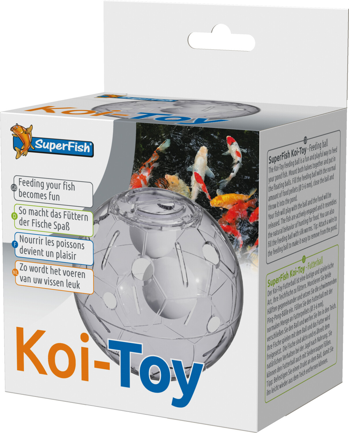 SuperFish Balle de nourriture Koi Toy