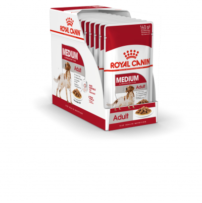 Royal Canin Medium adult sachet fraîcheur en sauce pour chien moyen adulte