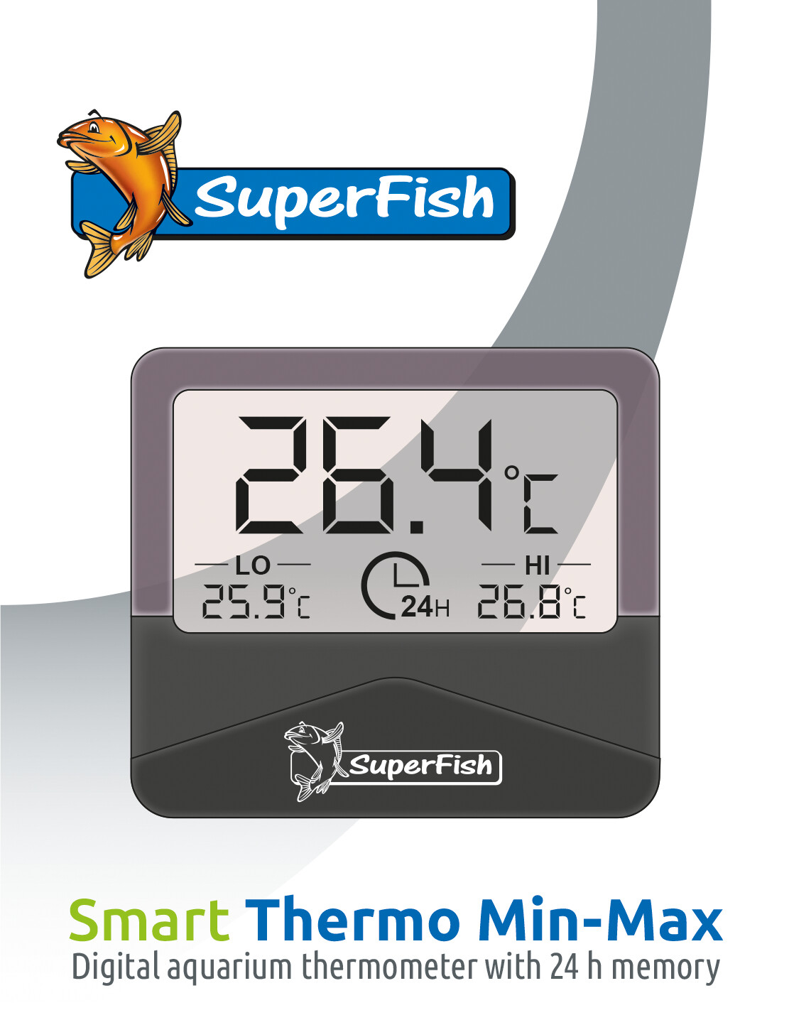 Thermomètre d'aquarium JBL DigiScan Alarm