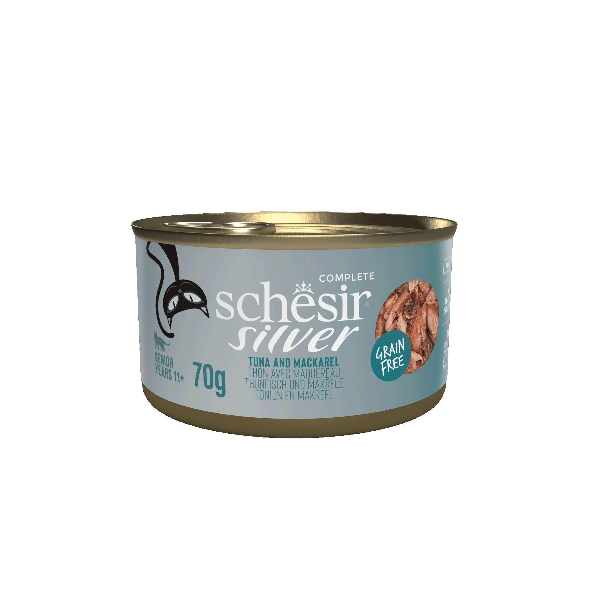 SCHESIR Senior Wholefood Filets für ältere Katzen- 3 Geschmacksrichtungen zur Auswahl