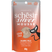 SCHESIR Silver Mousse para gatos mayores - 2 recetas para escoger
