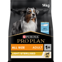 PRO PLAN All Sizes Adult Light / Sterilised mit Weißfisch für Hunde