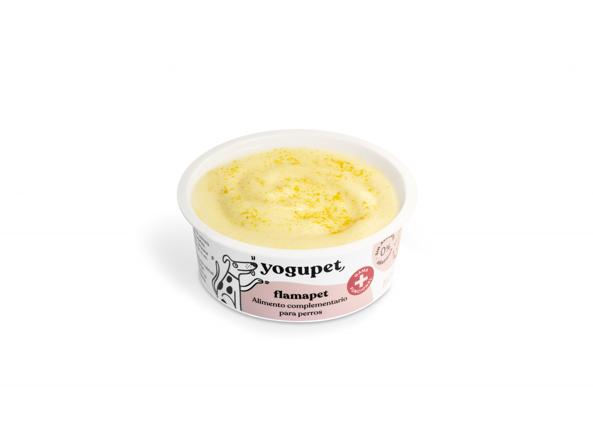 Yogupet Flamapet alivia dores articulares Iogurte com mel e cúrcuma para cão