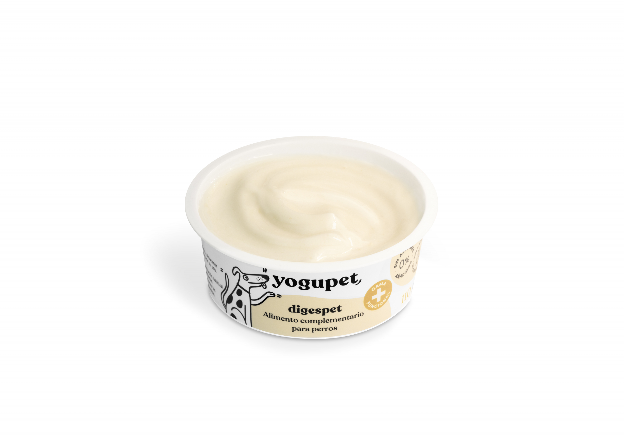 Yogupet Digespet melhora a digestão Iogurte com óleo de olive e linhaça para cão