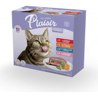Pack Repas Plaisir Terrine pour chat stérilisé