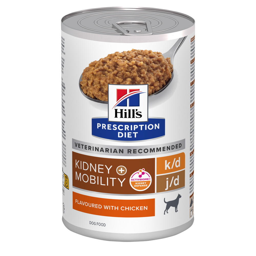 HILL'S Prescription Diet k/d j/d Kidney + Mobility de Frango para Cão