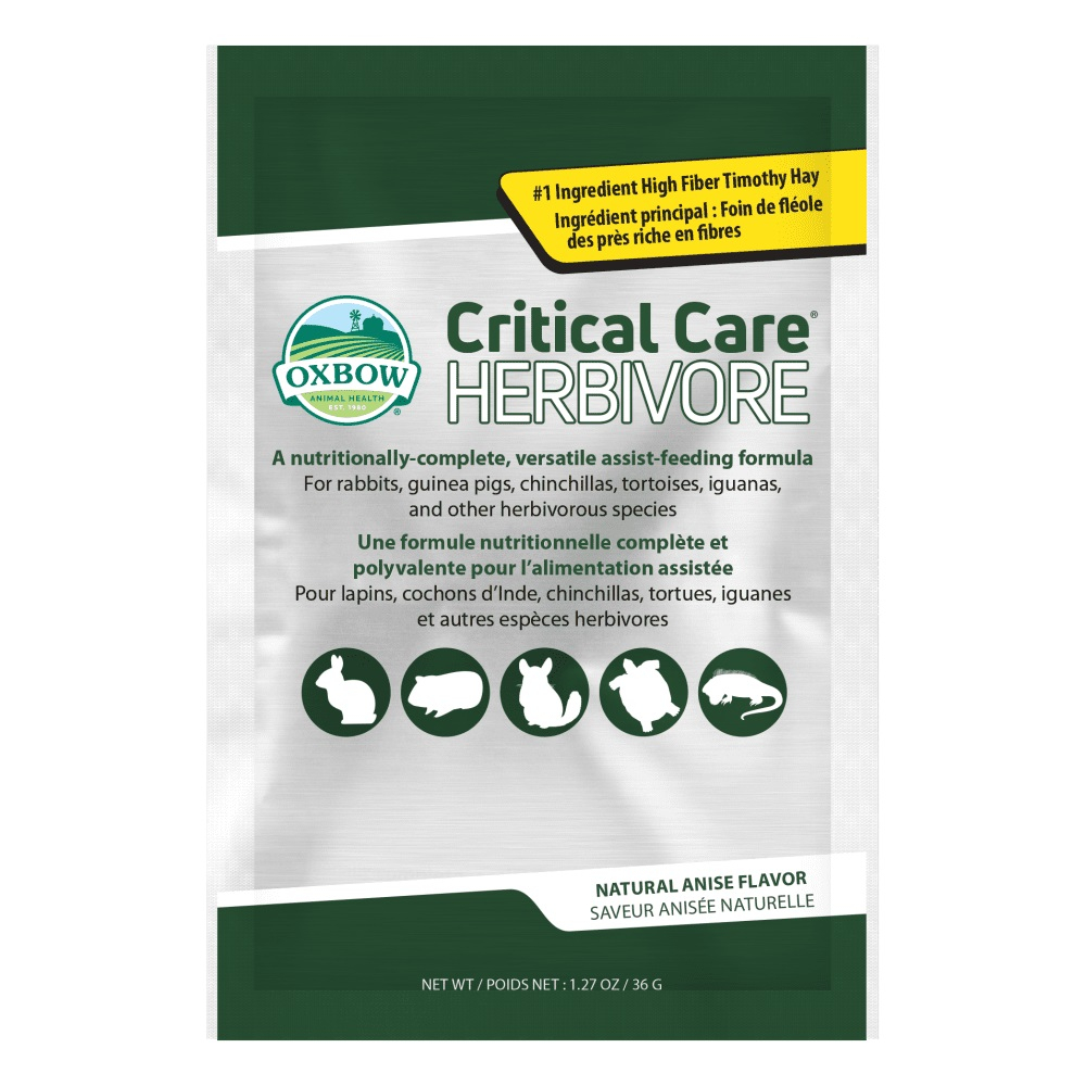 Oxbow Critical Care Herbivore en poudre