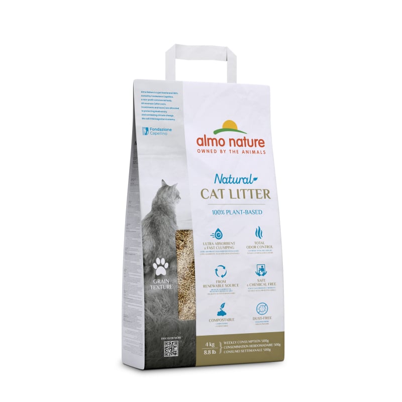 Areia Sanitária CatLitter Grain Texture para gatos 