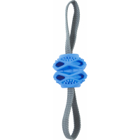 Zolux Jouet outdoor en corde avec balle en TPR pour chien - 3 coloris disponibles