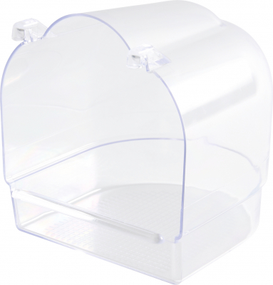 Bañera semicircular transparente 