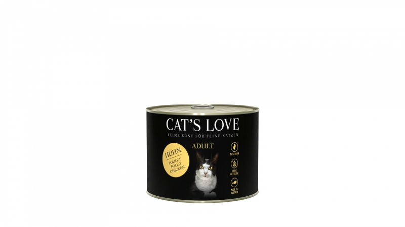 CAT'S LOVE Adult Pollo Latas para gatos