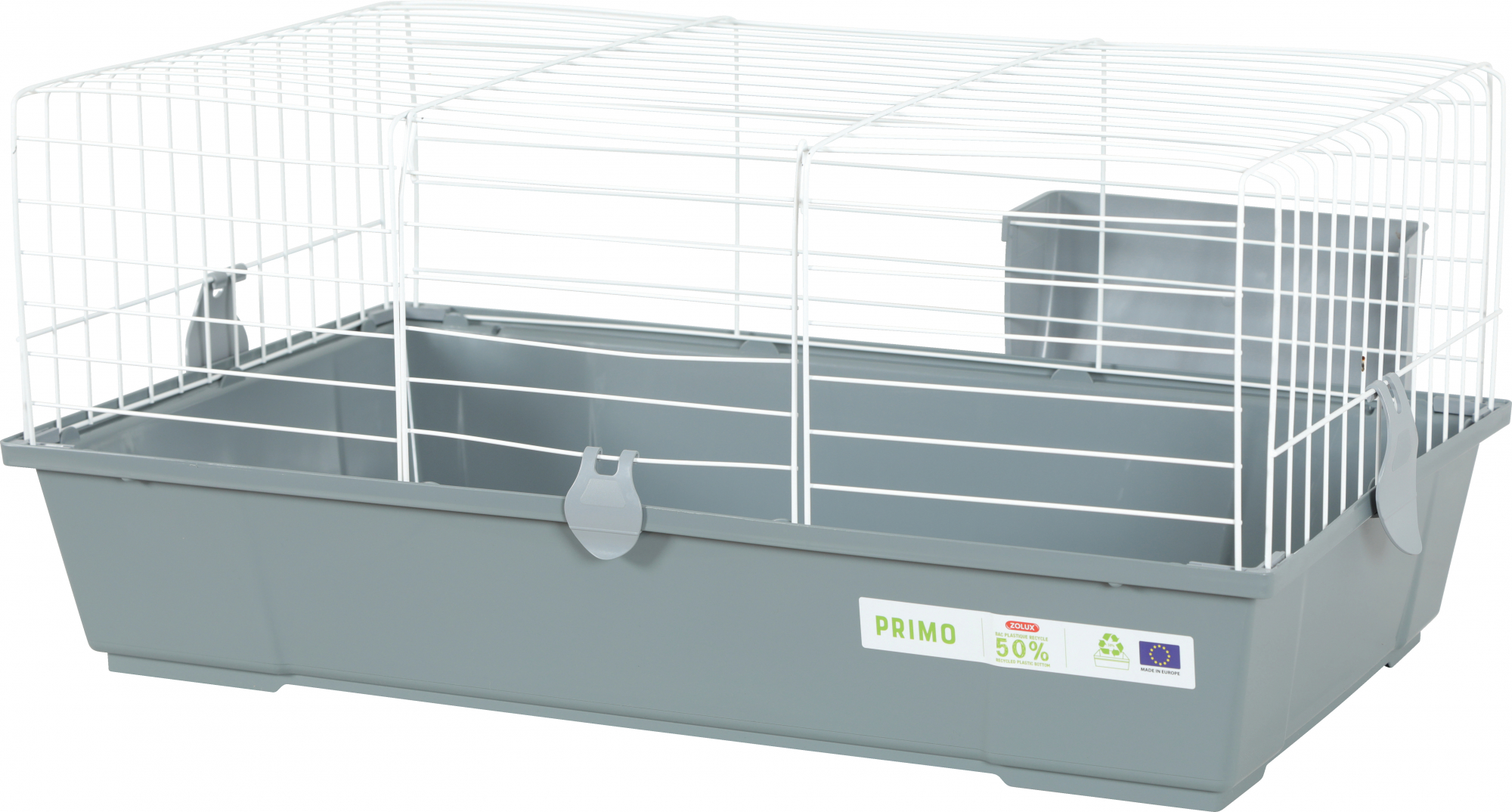 Käfig für Meerschweinchen - 80 cm - Zolux PRIMO grau