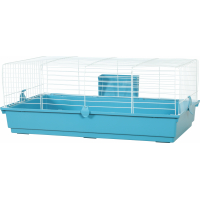 Jaula para conejos y roedores grandes - 100 a 120 cm - Zolux PRIMO azul