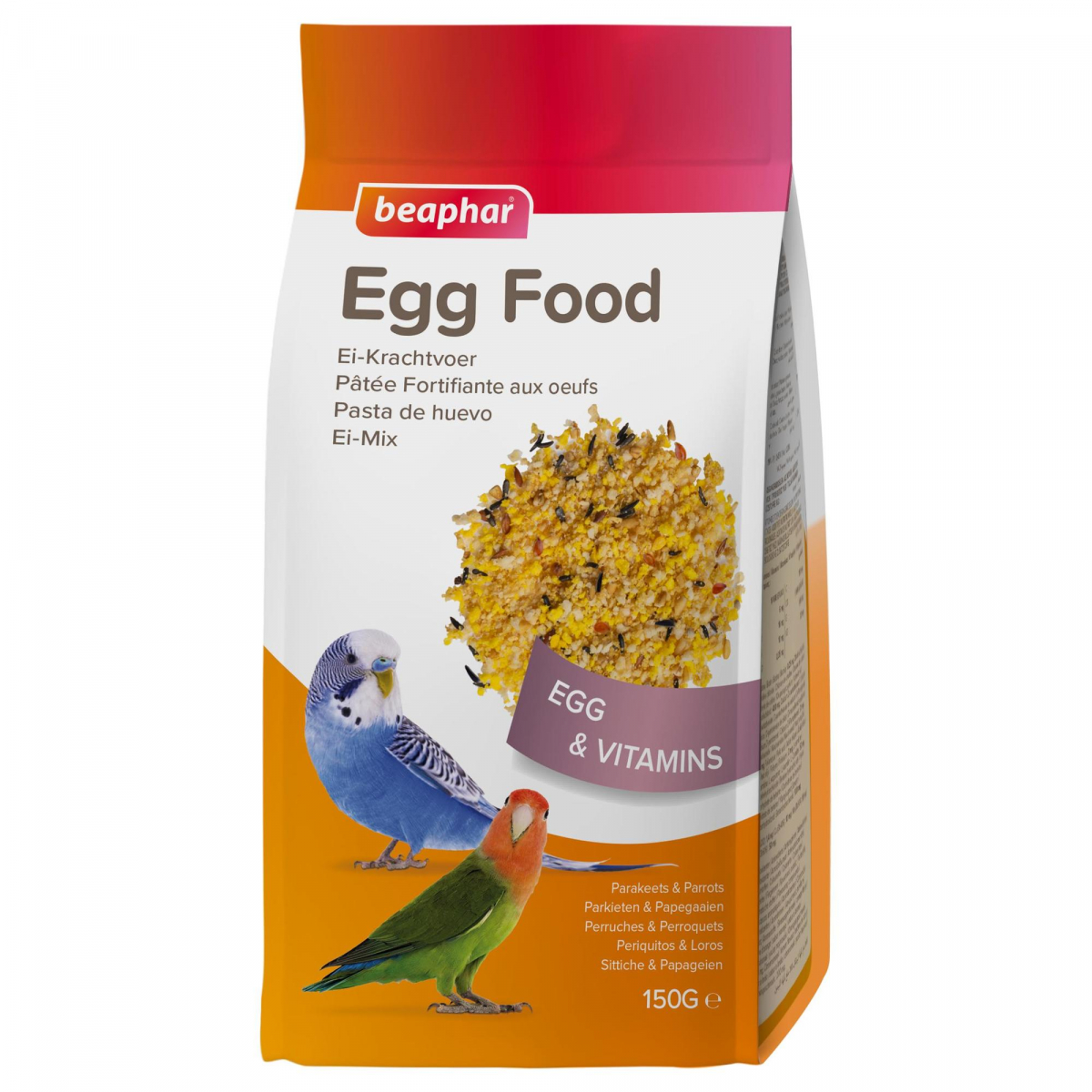 Egg food, Pâtée fortifiante aux œufs pour Perruches et Perroquets