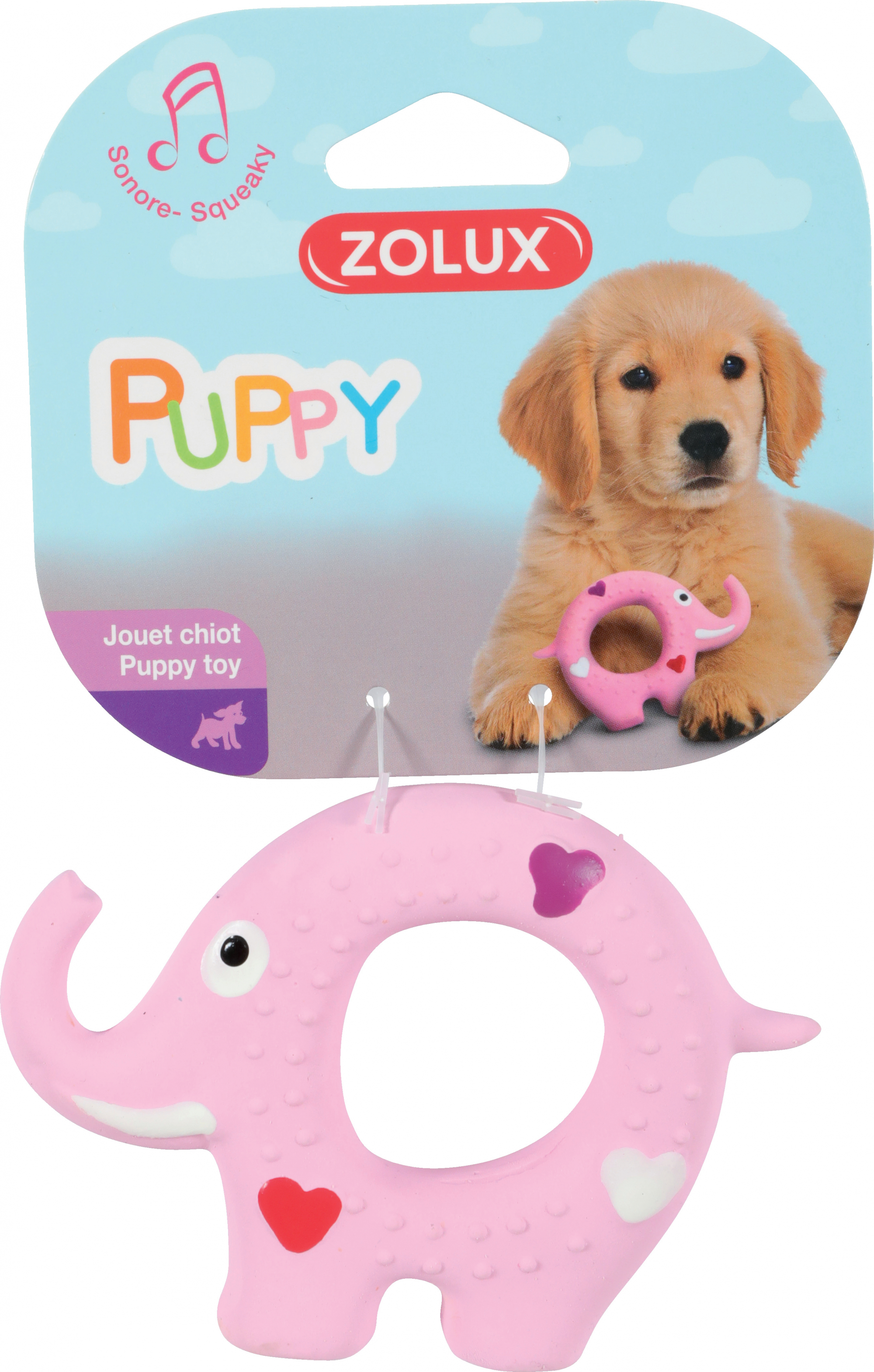 Latex speelgoed Olifant met geluid voor puppy