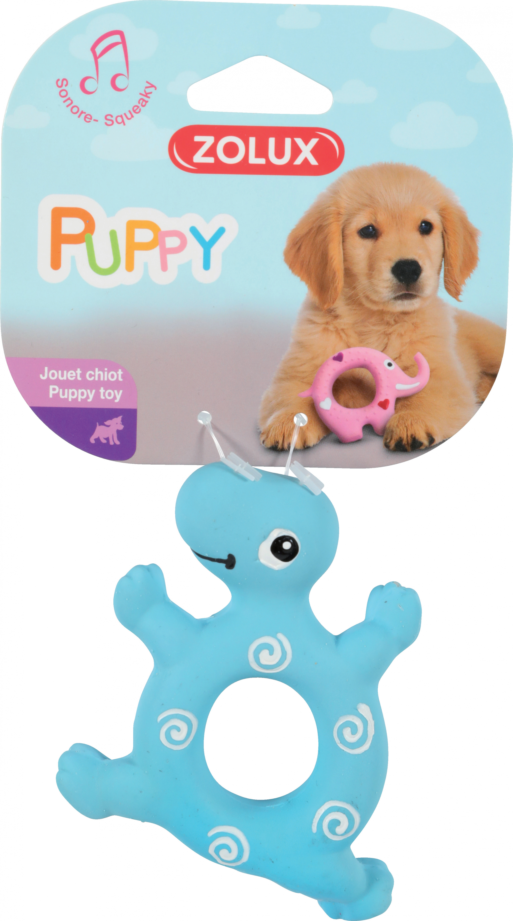 Latex speelgoed Geluidmakende Schildpad voor puppy's