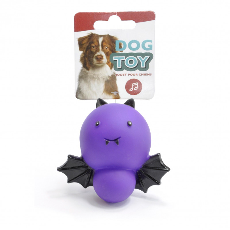 Brinquedo morcego de vinil para cão