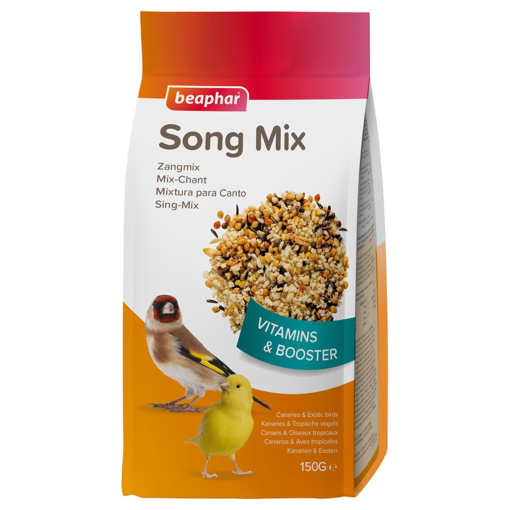 Song Mix, Mix-Chant Pâtée versterkend voor Kanaries en andere zaadetende vogels 