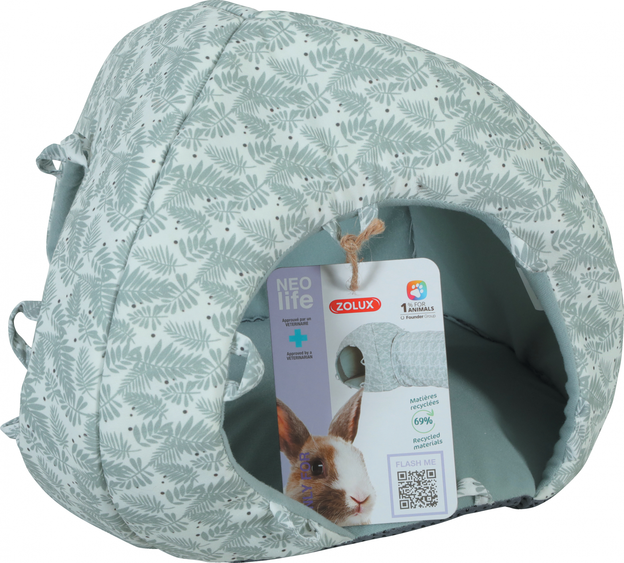 Niche igloo Zolux NEOLIFE pour lapin