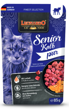 Leonardo Senior Comida húmeda para gatos mayores - 2 recetas para escoger