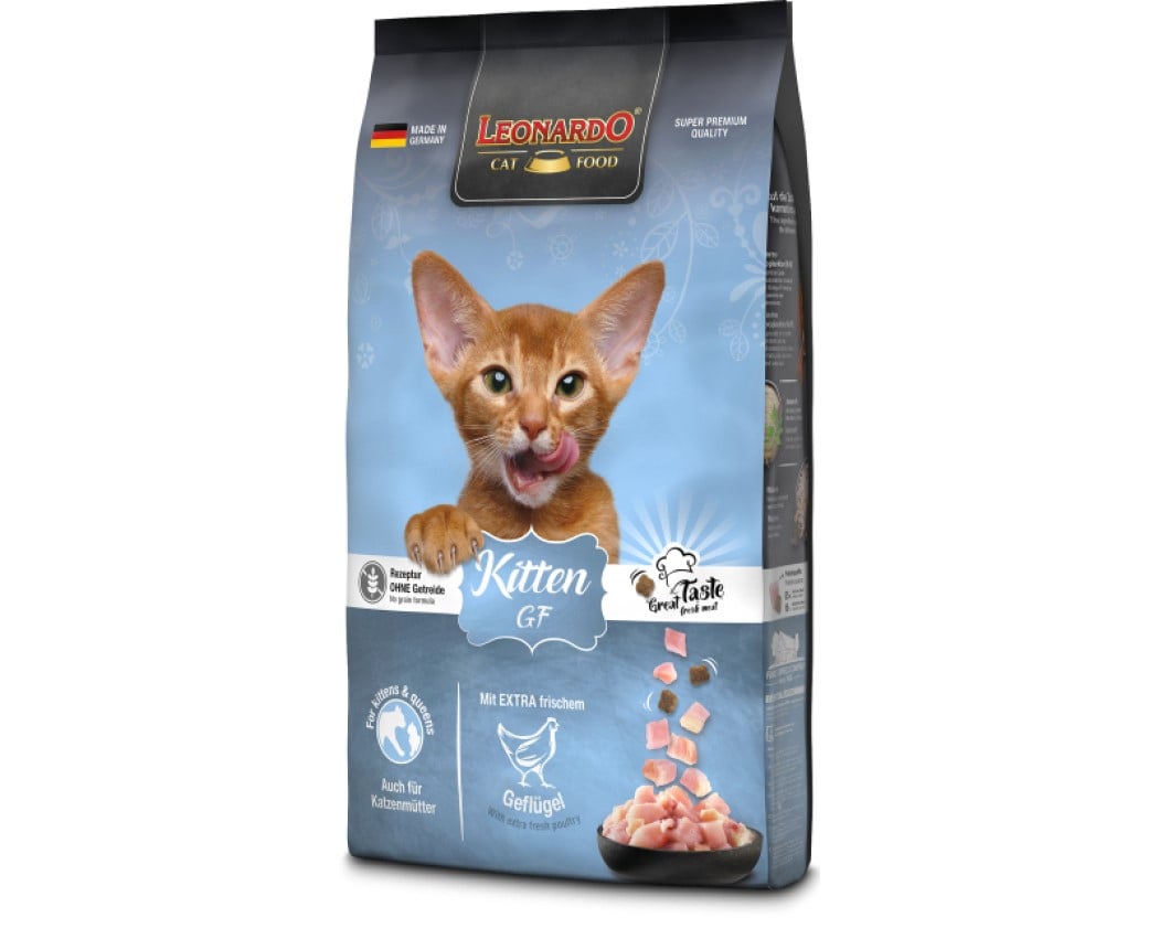 Leonardo kitten GF volaille pour chaton