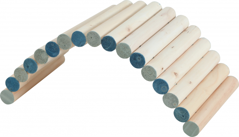 Flexible Holzbrücke Zolux NEOLIFE für Nagetiere - 2 Größen erhältlich