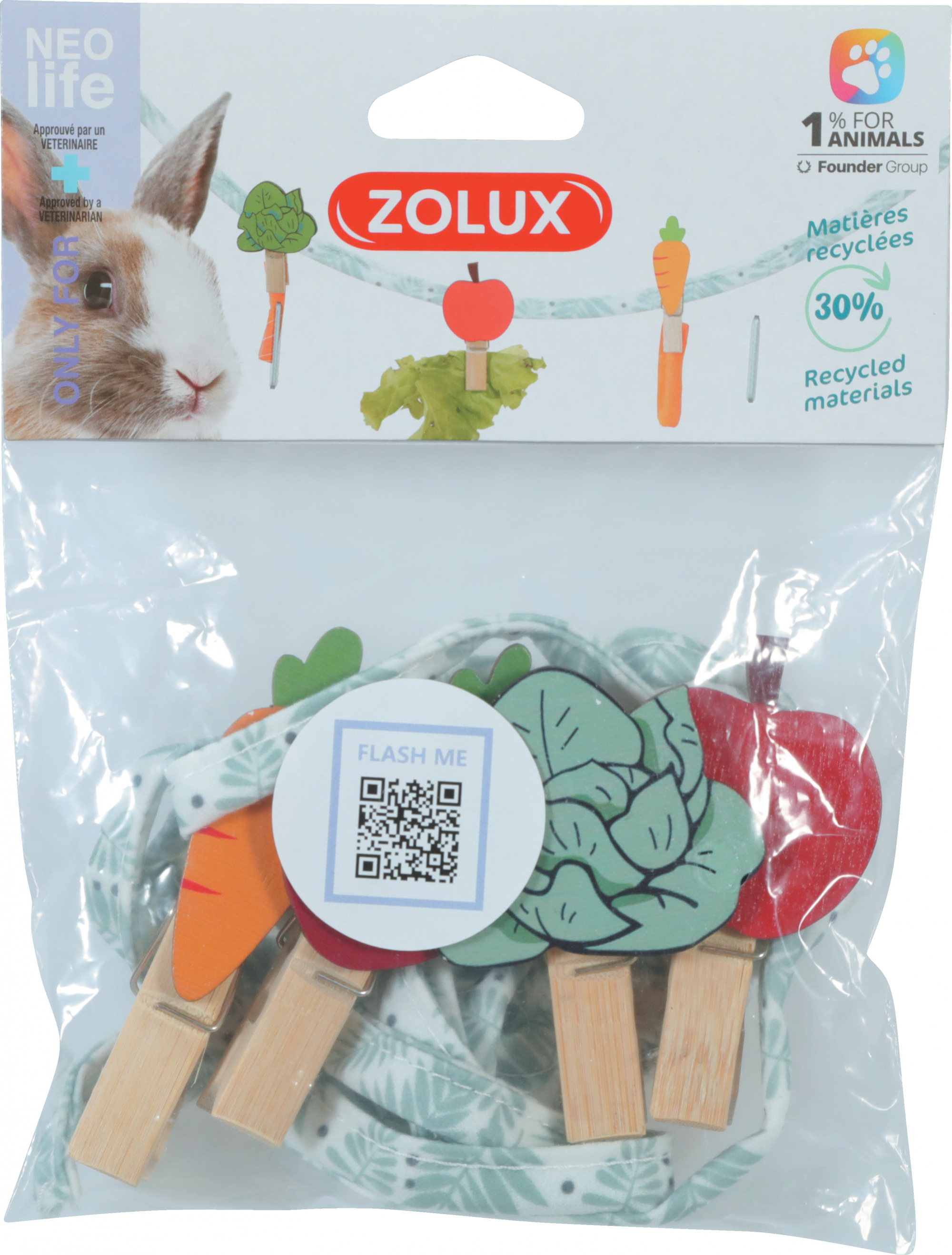 Zolux NEOLIFE Leckerli-Seil für Kaninchen