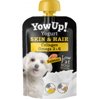 Yow Up ! Skin & Hair Yogurt de salmón para perros