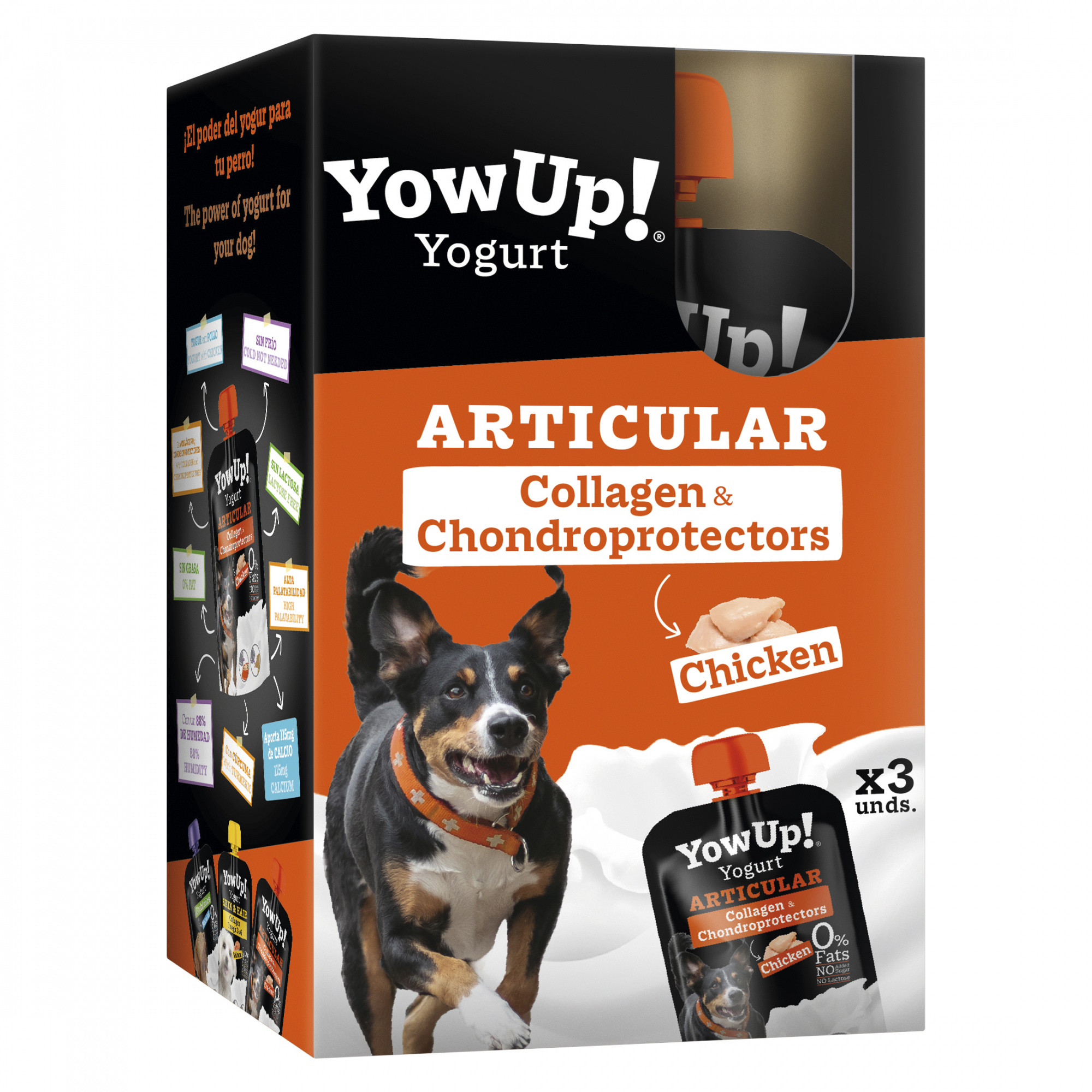 Yaourt Articular Poulet pour chien Yow Up !