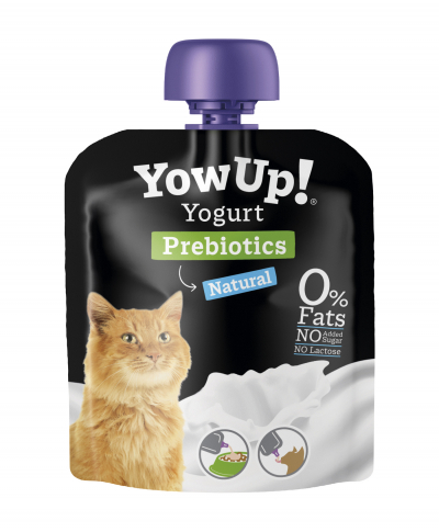 Yaourt prebiotics pour chat Yow Up !