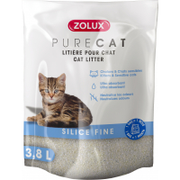 Litière silice fine Purecat pour chat