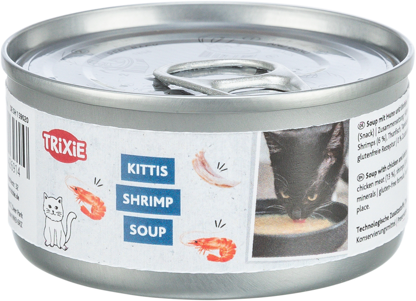 Trixie Shrimp Soup met kip en garnalen 