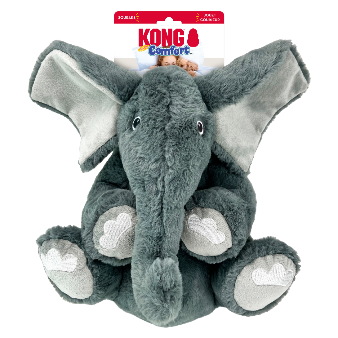 Pluche KONG hond Jumbo Elephant XL