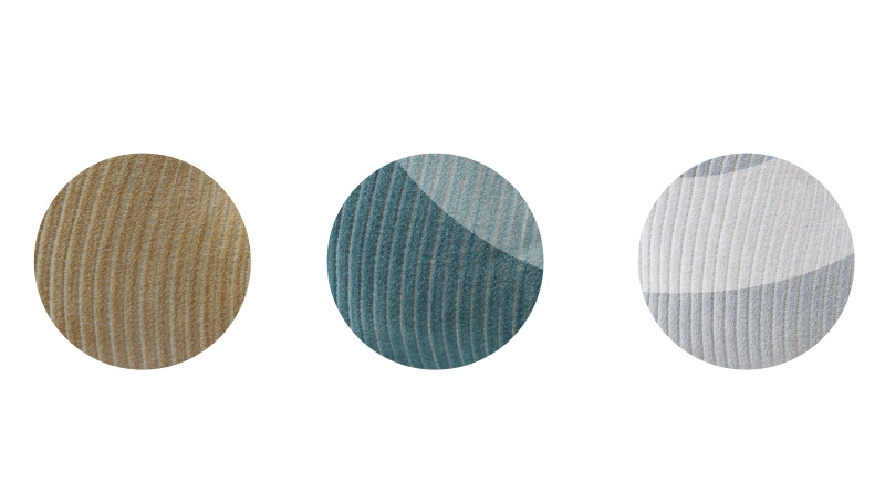 3 colores de la cesta de terciopelo beige Zolia Pana - varios tamaños disponibles