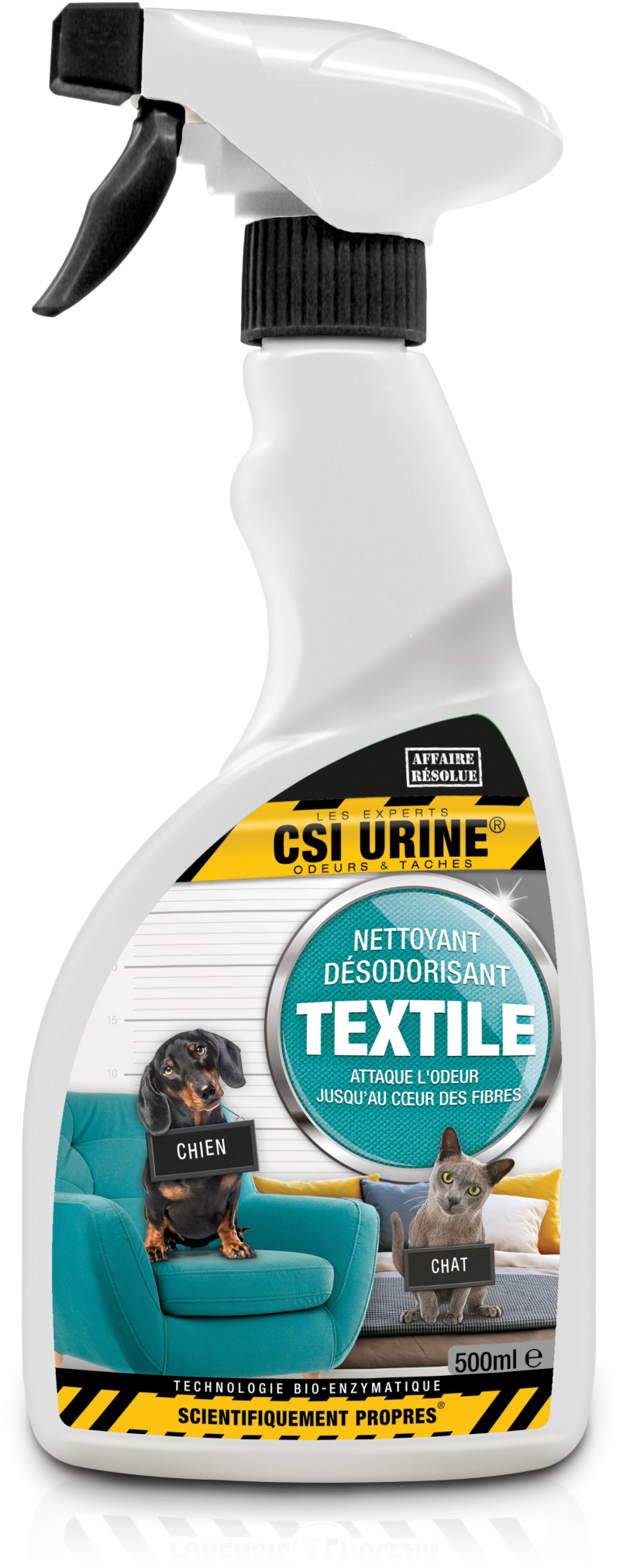 CSI URINE Textilreinigungs- und Desodorierungsmittel 500ML