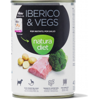 NATURA DIET DOG Iberico & Vegs comida natural para perros