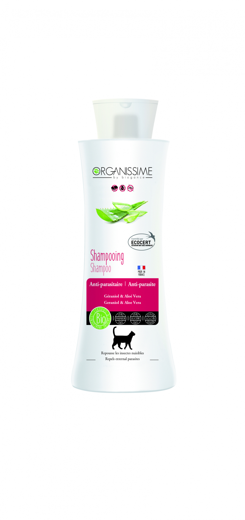 Biogance Shampoing BIO antiparasitaire pour chat