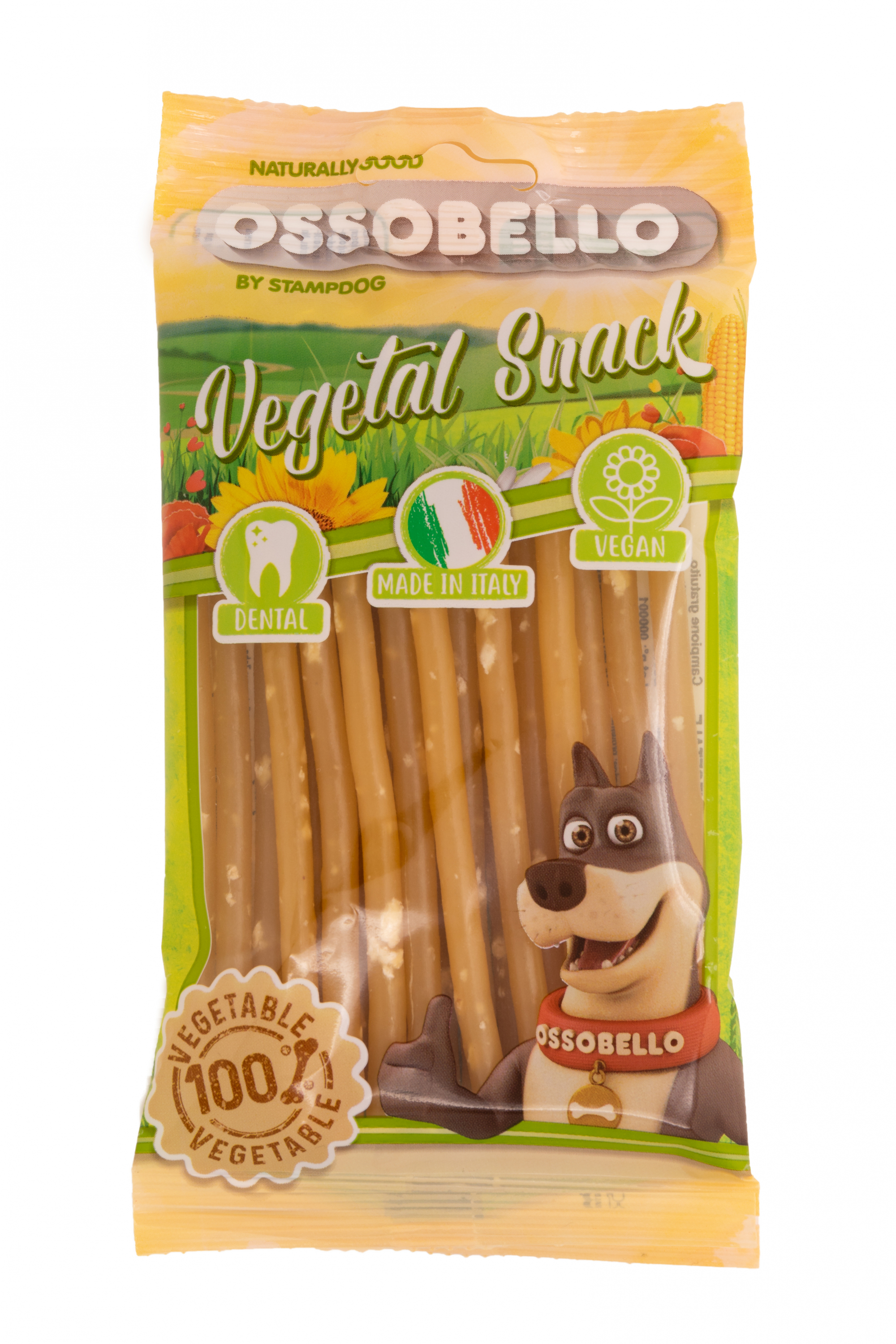 Petiscos Vegan Ossobello Rice Snack - 20 peças